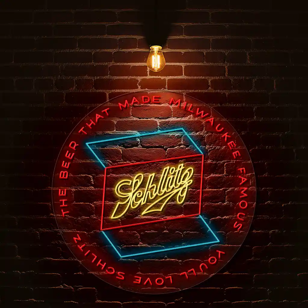 Schlitz ネオンサイン New Cerveza Schlitz Neon Light Sign 17