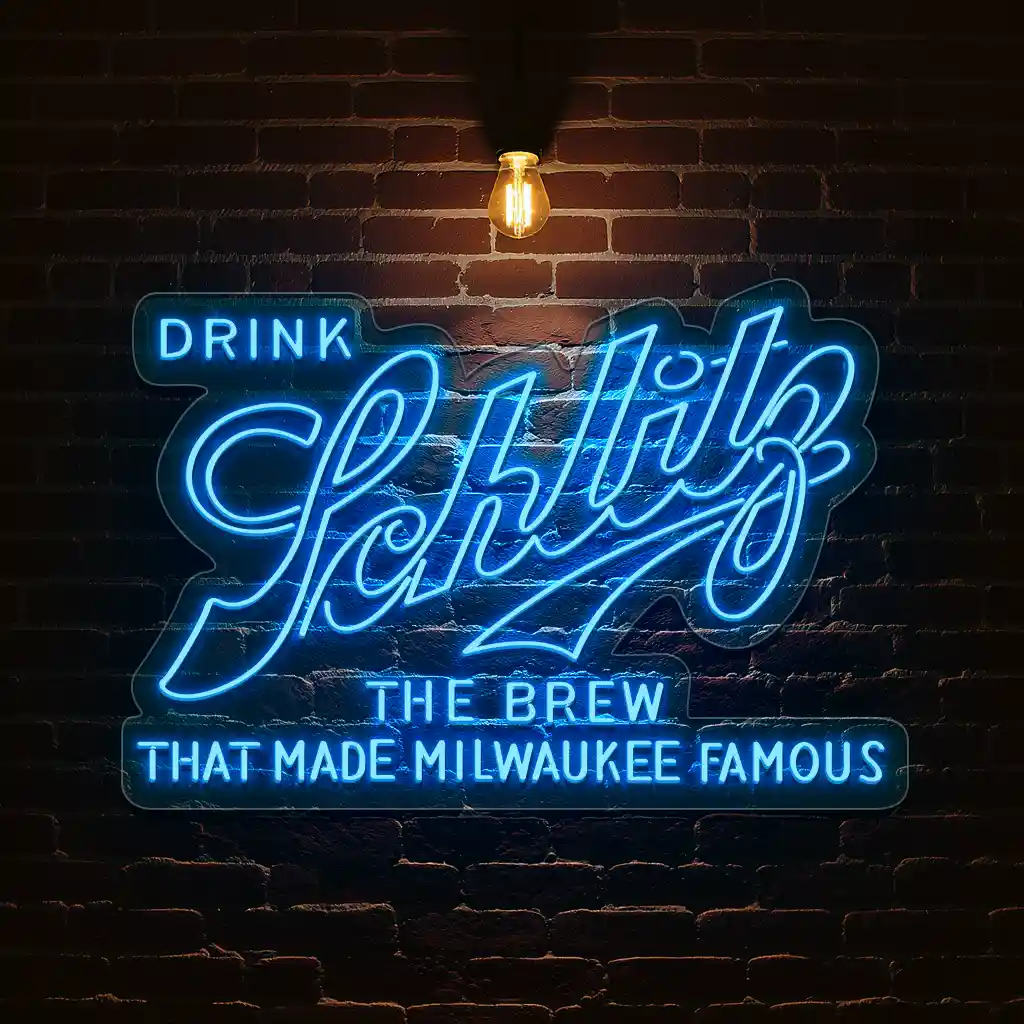 Schlitz ネオンサイン New Cerveza Schlitz Neon Light Sign 17